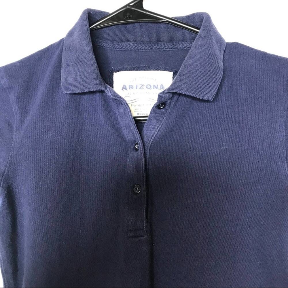 Arizona Jean Co. Kids Favorite Polo Cap Sleeve Tee - Picture 4 of 8